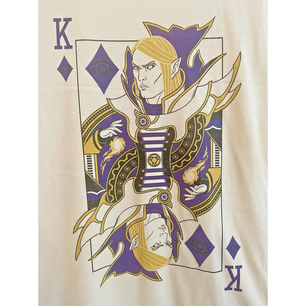 Dota 2 Invoker T-Shirt Men's XL Cream 💜NEW💜Next Level Apparel Steam Workshop